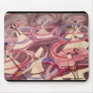 "Rumi Revolutions-" Mausunterlage Mousepad