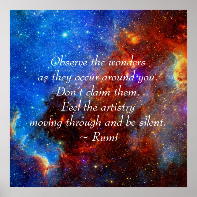 Rumi The Wunders Poster (Vorne)