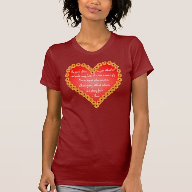 Rumi Valentinstag T-Shirt (Vorderseite)