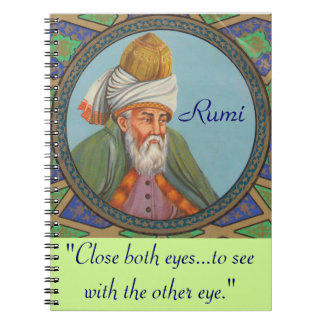 Rumi Zitatnotizbuch Notizblock