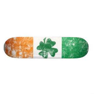 Rummaged irische Flagge Skateboard