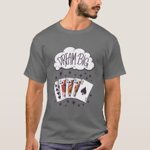 Rummy-Kartenspiel Spiele spielen Rummy-Karten-Jung T-Shirt