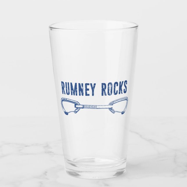Rumney Rocks Climbing Quickziehen Glas (Vorderseite)