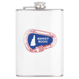 Rumney Rocks Kletterkarabiner Flachmann
