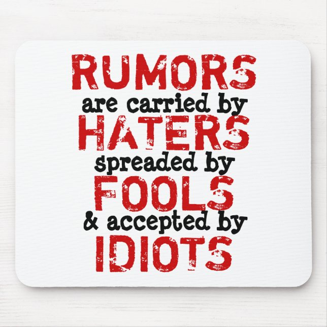 RUMORS - Mousepad Truism (Vorne)