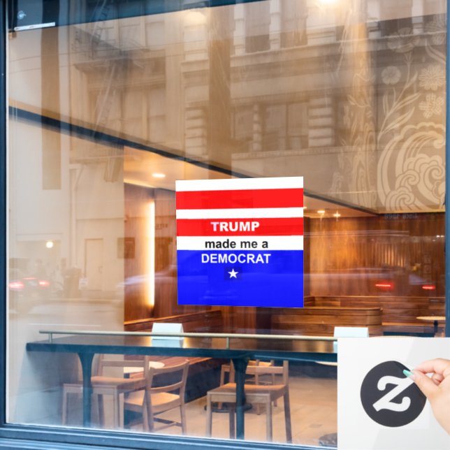 Rump Made Fensteraufkleber (Café-Fenster)