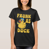 Rumpf als Ente Rubber Duck Drink Meme Spaß 4
