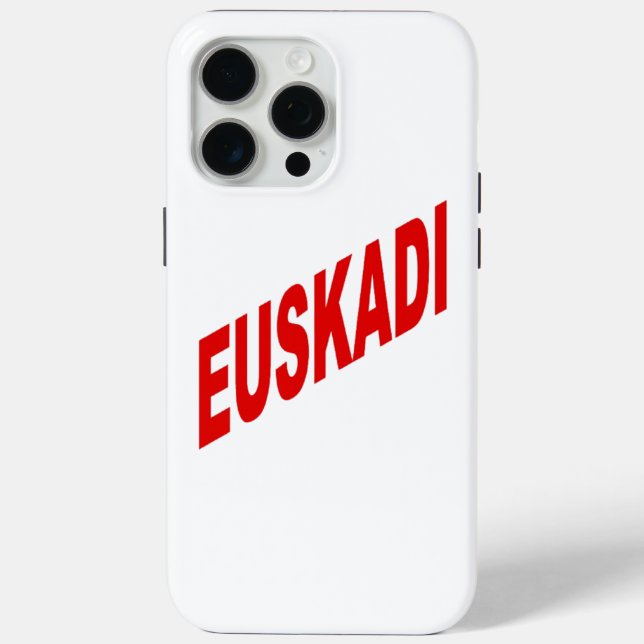 Rumpf Apple iPhone 15 EUSKADI Case-Mate iPhone Hülle (Rückseite)