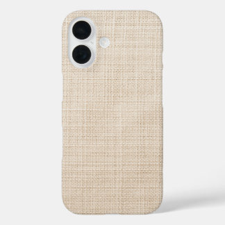 Rumpf Beige aesthetic iPhone 16 Hülle