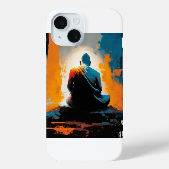 Rumpf Buddha Case-Mate iPhone Hülle (Rückseite)