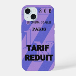Rumpf Iphone Paris Film iPhone 15 Hülle