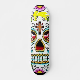Rumpfstations-Zuckerschädel-Skatebrett Skateboard