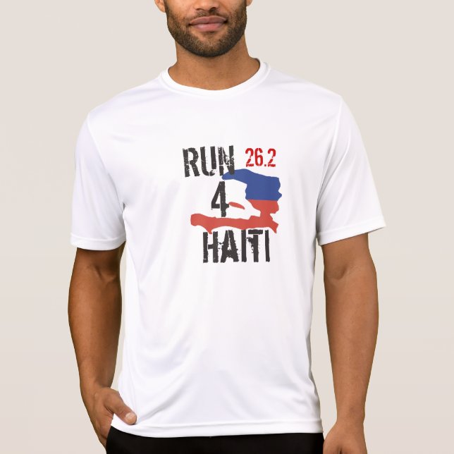 Run4Haiti laufendes Shirt (Vorderseite)