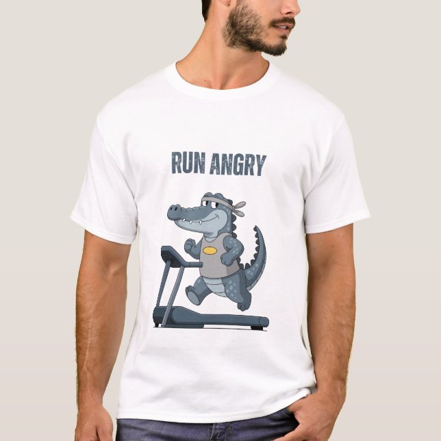 Run Angry T-Shirt (Vorderseite)