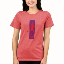 Run Baby Run: Motivierend Runner-T - Shirt