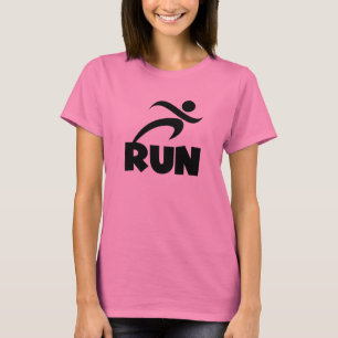 RUN Black T-Shirt