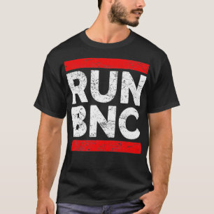 RUN BNC Funny Audio EngineerSound Engineer T-Shirt