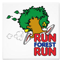 Run Forest Run Fotodruck