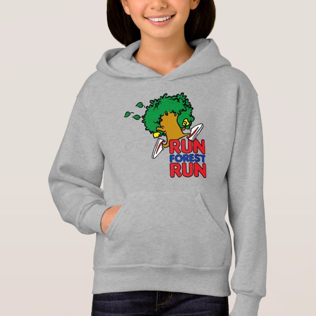 Run Forest Run Hoodie (Vorderseite)