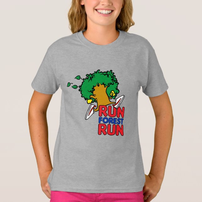Run Forest Run T-Shirt (Vorderseite)
