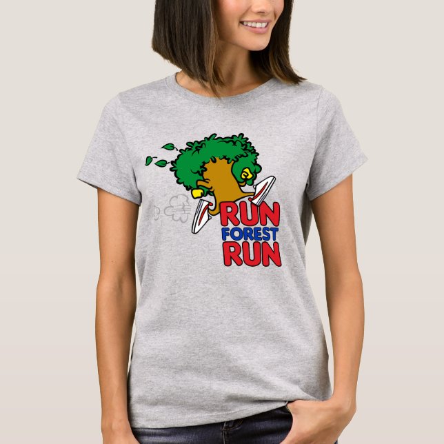 Run Forest Run T-Shirt (Vorderseite)