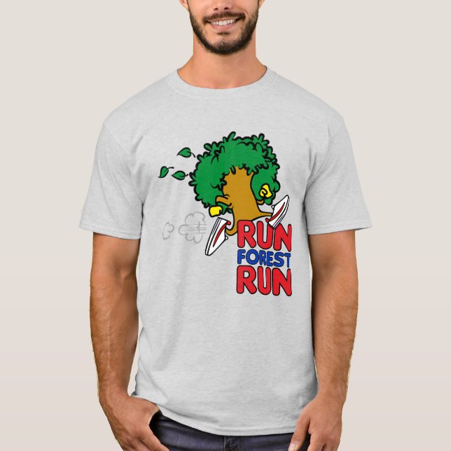 Run Forest Run T-Shirt (Vorderseite)
