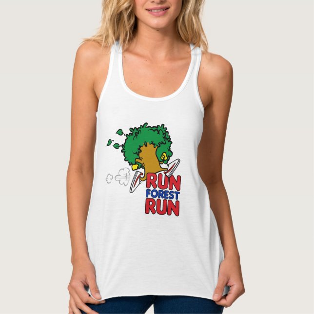 Run Forest Run Tank Top (Vorderseite)