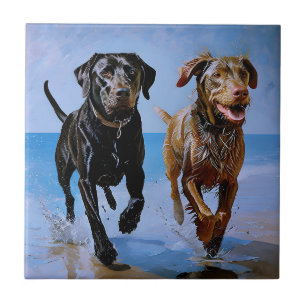 "Run free, run Together" Beachside Best Buddies Fliese