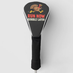 Run Now Gobble Spater Türkei Runner Marathon Golf Headcover