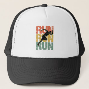 Run Run - Vintager Runner Truckerkappe