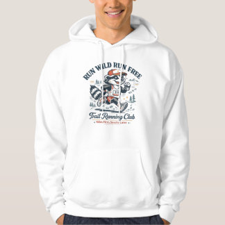 Run Wild Run Free Trail Running Club T-Shirt Hoodie