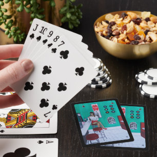 Runaround Sue Gemälde von Alfred Fox Spielkarten