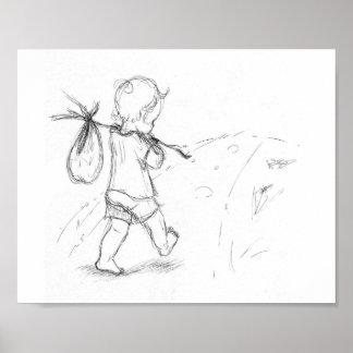 Runaway - Kleine Lieben Kunst Poster