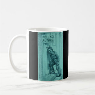 Rund 1900 Büro für den Terror Kaffeetasse
