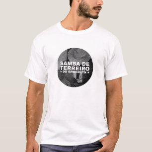 Rund Design Schwarz/Weiß T-Shirt