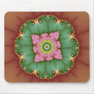 Rund - Fraktal Mousepad
