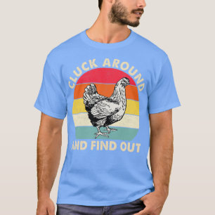 Rund klatschen und lustiges Huhn herausfinden 1 T-Shirt