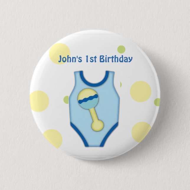 Rund-Taste, 2¼ Zoll Button (Vorderseite)