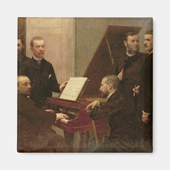 Rund um das Piano, 1885 Magnet (Vorne)