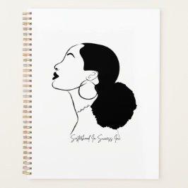 Rund um das Way Girl Spiral Foto Notebook Planer