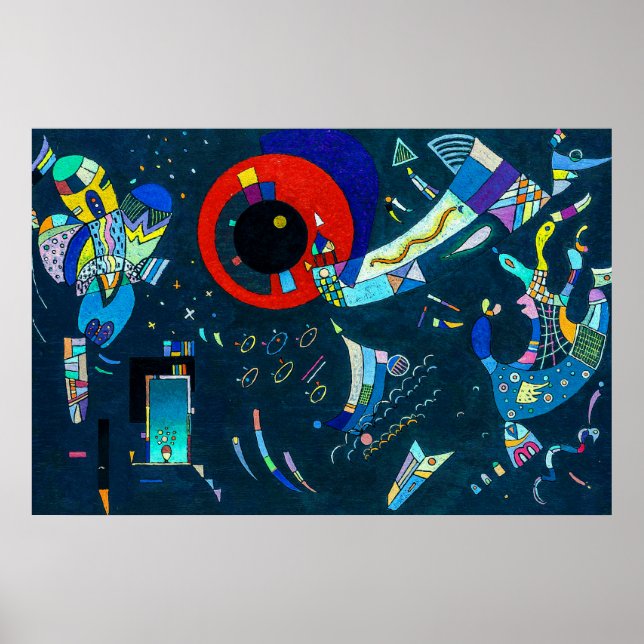 Rund um den Circle - Kandinsky Poster (Vorne)