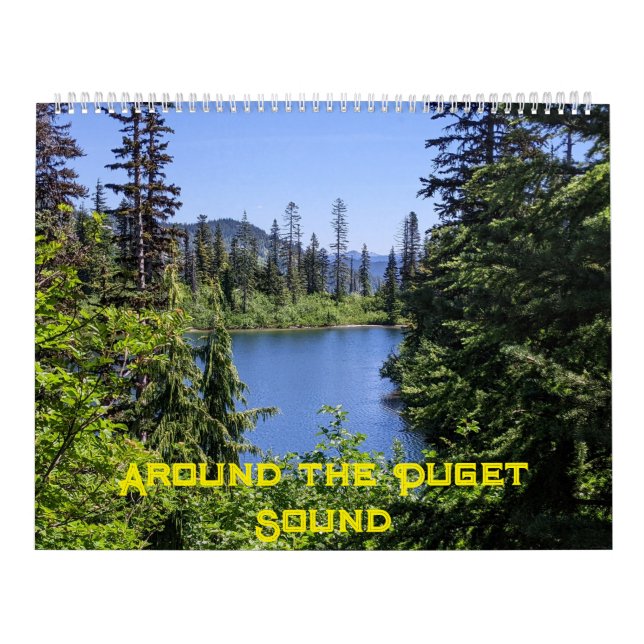 Rund um den Puget Sound Kalender (Titelbild)