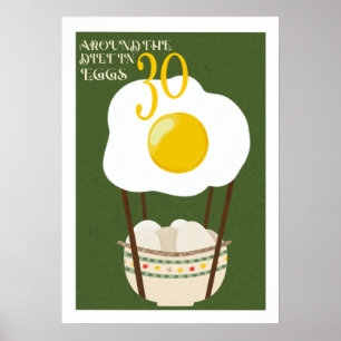 Rund um die Diät in 30 Eiern Poster