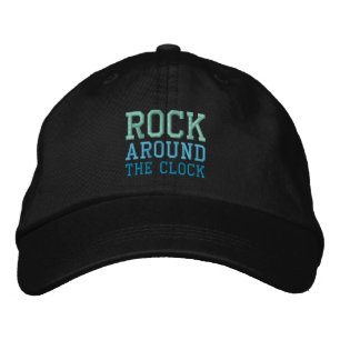 RUND UM DIE KLOCKKappe Bestickte Baseballkappe