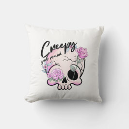 Rund um die Skull-Flora Pasta Kissen
