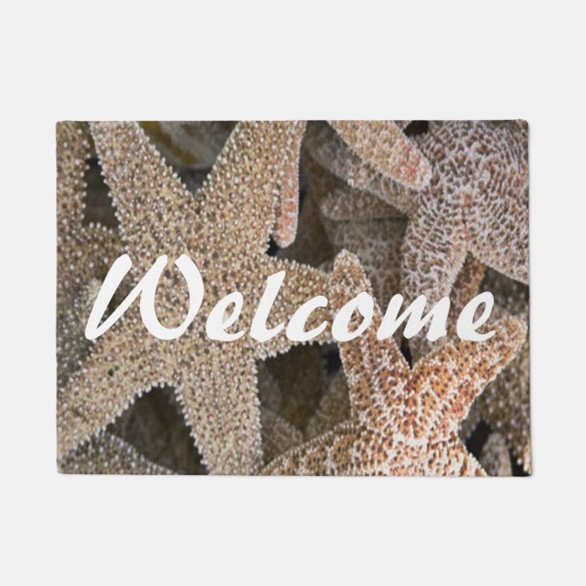 Rund um die Starfish Fußmatte (Vorderseite)
