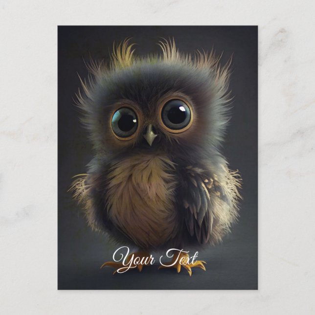 Rund um Owlet. Postkarte (Vorderseite)