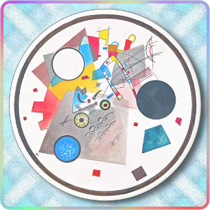 RUND-UNTERSETZER - Lichtkreis (1922) von Kandinsky Getränkeuntersetzer