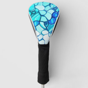 Rund wie Steine in Aquamarin ähnlichen Tönen Golf Headcover