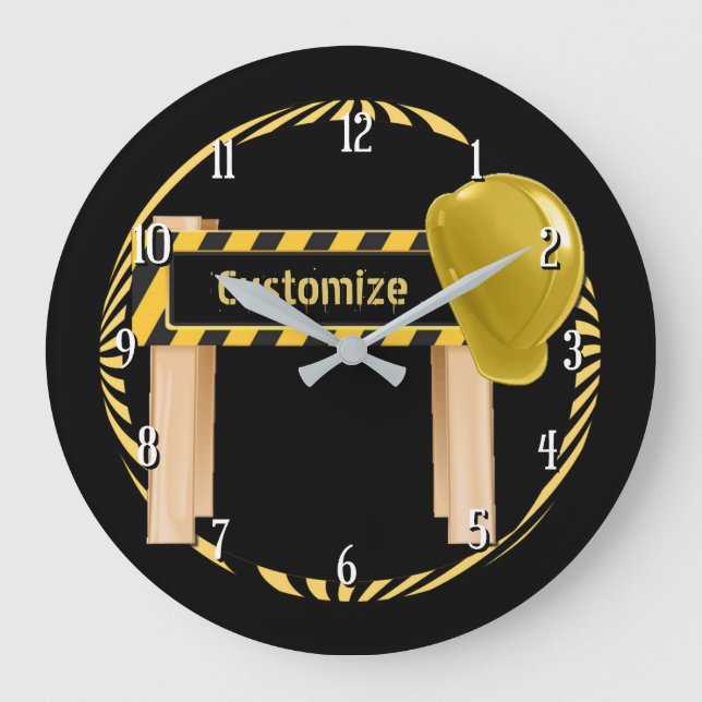 Rundbau-Straßensignallenuhr Große Wanduhr (Vorderseite)